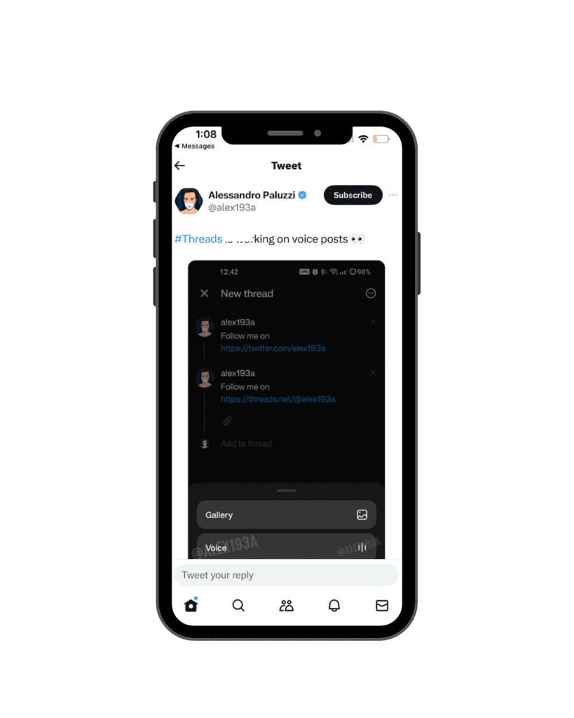 Social media marketing updates, the Threads App finally rolls out new features, such as adding the ability to attach voice notes. 