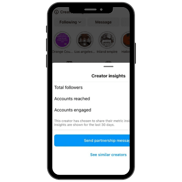 Instagram Creator Insights