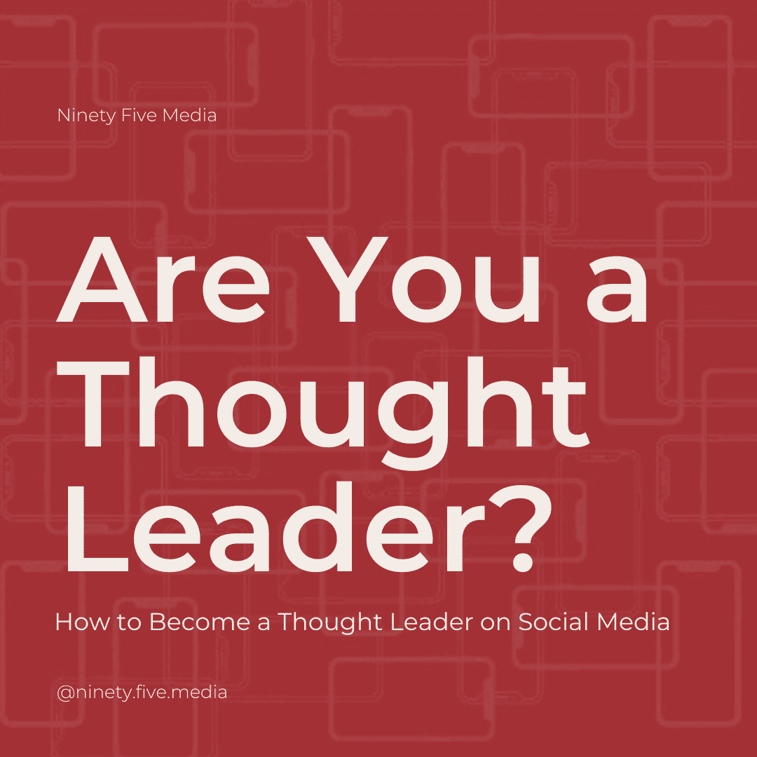 Becoming a Thought Leader on Social Media