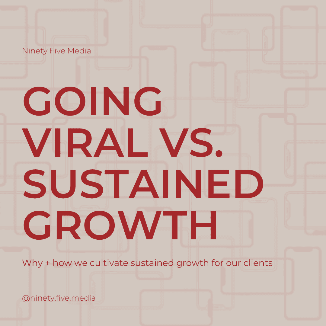 Going Viral vs. Sustained Growth